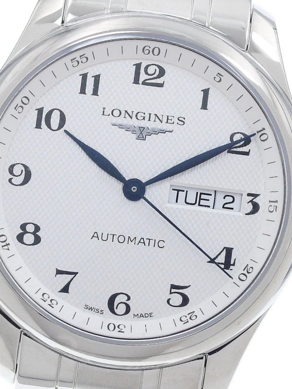 LONGINES Master collection L2.755.4 Day date Silver Dial Automatic Men's_949646